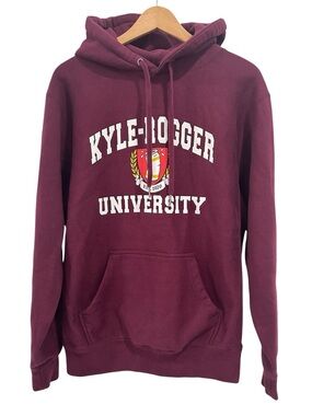 NWOT Druski Kyle Hogger University Graphic Print Hoodie Comedian Merch - M